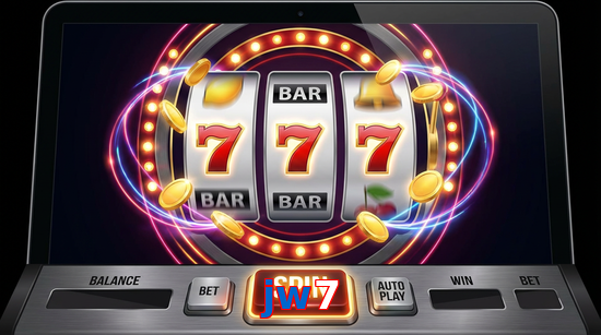 Main screen of Jw7 slots page for PK players